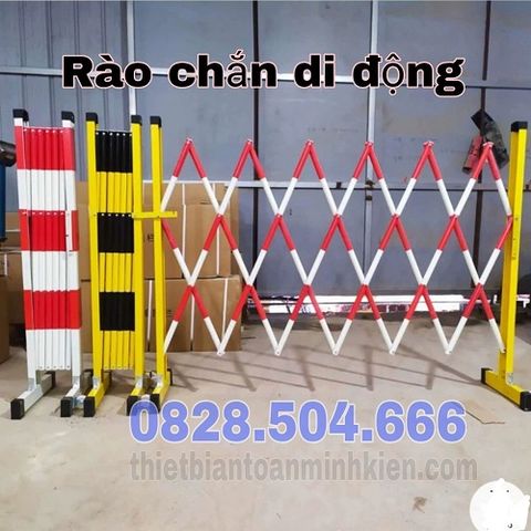 Hàng rào xếp kéo tay