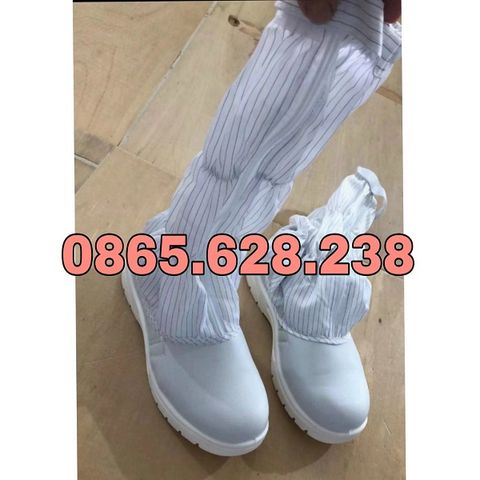 Giày phòng sạch cao cổ