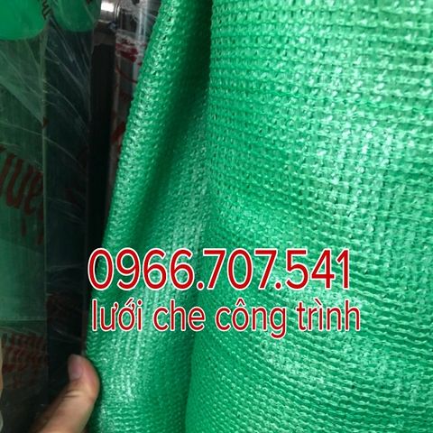 Lưới công trình màu xanh