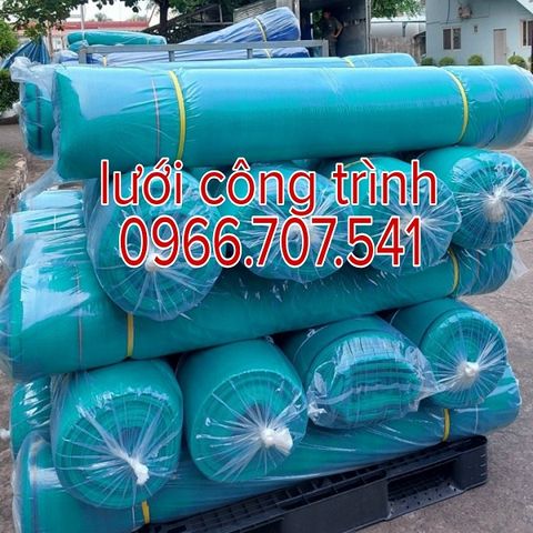 LƯỚI CHE NẮNG CÔNG TRÌNH MÀU XANH LÁ