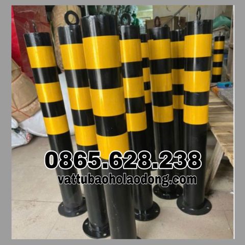 TRỤ CẢNH BÁO CHẤT LIỆU THÉP CAO 75CM