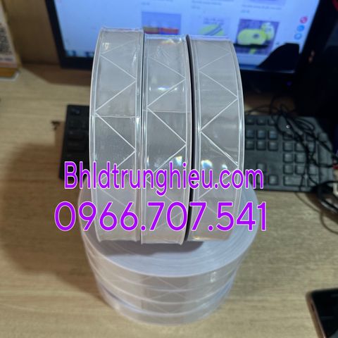 Dây phản quang nhựa 3,5cmx100m