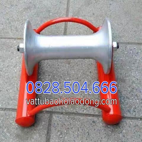 Con lăn kéo cáp đơn bánh nhôm