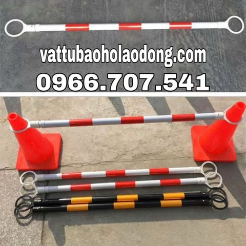 Bán thanh rào chắn nối cọc tiêu chất liệu nhựa