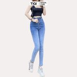  Quần Jean Nữ Skinny Lưng Cao Form Ôm Màu Ombre TiQi Jeans G1-01 