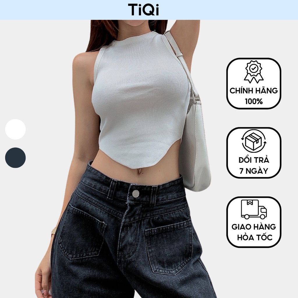  Áo ba lỗ croptop nữ ôm body TiQi Jeans A-191 