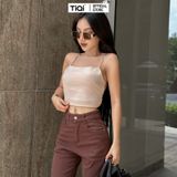  Áo croptop hở lưng buộc dây TiQi Jeans A206 