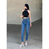  Quần Jean Nữ Skinny Lưng Cao Tôn Dáng TiQi Jeans G1-505 