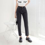  Quần baggy nữ lưng cao màu Đen Xám Xanh TiQi Jeans B1-77 