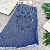  Quần short nữ Bigsize vải jeans cotton lưng cao TiQi Jeans S2-430 