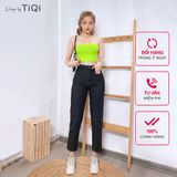  Quần baggy jeans nữ màu đen TiQi Jeans B1-167 