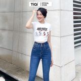  Quần Jean Skinny Nữ Vải Denim Co Giãn Màu Xám TiQi Jean G1-510 