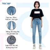  Quần Baggy Jean Nữ Rách Lưng  Tiqi Jeans B1-218 