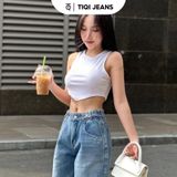  Áo croptop nhiều màu TiQi Jeans A198 