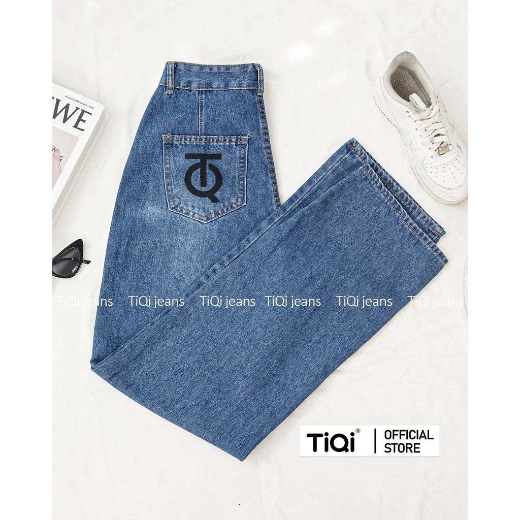  Quần jean ống rộng nữ cao cấp TiQi Jeans B2-2271 