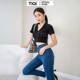  Quần Jean Skinny Nữ Lưng Cao Tôn Dáng Form Ôm TiQi Jeans G1-507 