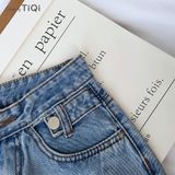  Quần Baggy Jeans Nữ Tiqi Jeans Phong Cách Hàn Quốc B1-173 