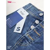  Chân Váy Jean Dáng Dài Xẻ Tà Co Giãn TiQi Jeans V1-231 