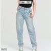 [BIGSIZE] Quần baggy jean nữ big size cao cấp lưng cao TiQi Jeans B3-2111