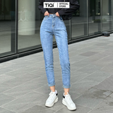  Quần Jean Skinny Nữ Lưng Vừa Vải Denim Co Giãn TiQi Jean G1-519 