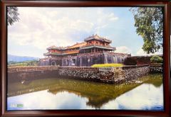 Tranh từ nhựa tái chế HOÀNG THÀNH HUẾ