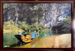 Tranh từ nhựa tái chế ĐỘNG PHONG NHA