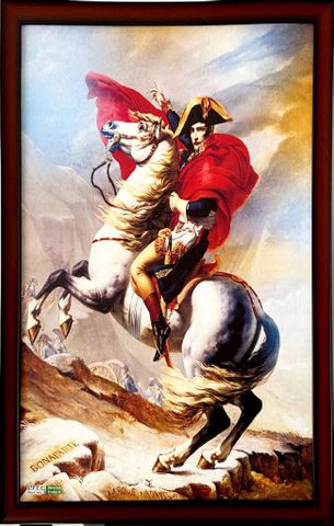 Tranh từ nhựa tái chế ĐỆ NHẤT TỔNG TÀI VƯỢT DÃY ANPƠ