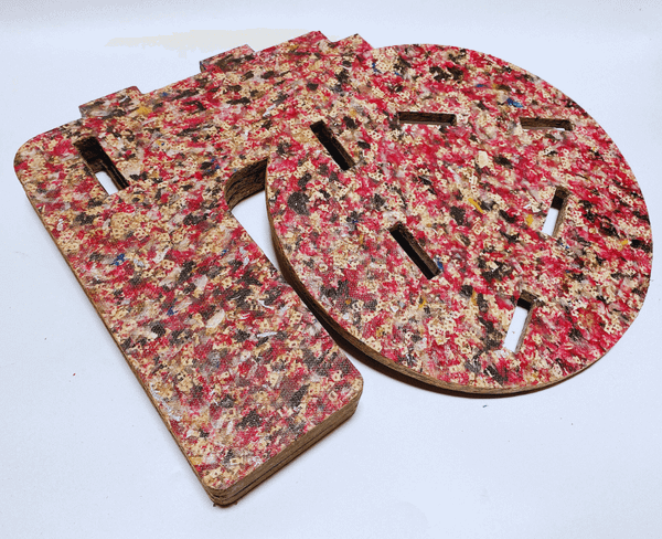 Ghế cà phê bằng nhựa tái chế