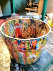 Chậu cây nhựa tái chế