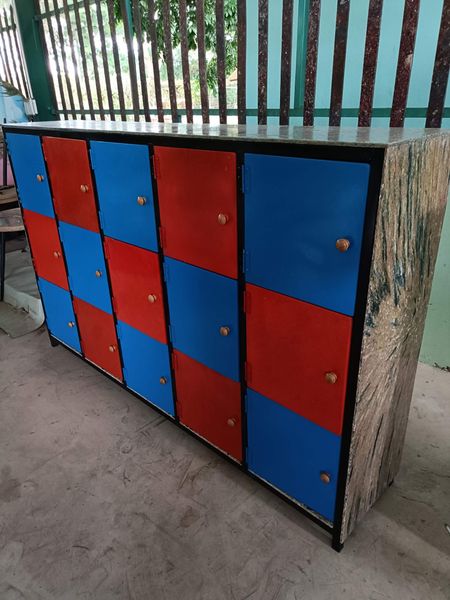 Tủ locker từ nhựa tái chế của công ty Thanh Tùng 2