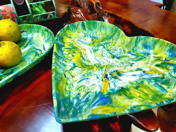 Khay đựng trái cây nhựa tái chế