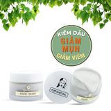  Mặt nạ đất sét giảm mụn kiềm dầu da tươi xinh Doctor care Oroxylum Face Mask WHITE CLAY Frankincense 50g 