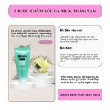  Bộ Tri Mụn ẩn , Mụn trứng cá, giảm mờ thâm Doctor Care dịu nhẹ dành cho nam nữ da dầu mụn (01 kem 30g + sữa rửa mặt 130g) 