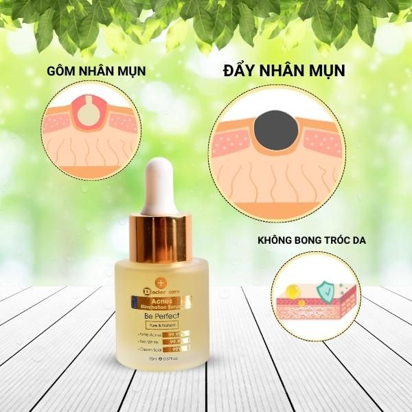  Serum Trị  Mụn Ẩn, Mụn Đầu Đen , Mụn Thâm  Doctor Care 20ml 