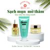 Bộ Tri Mụn ẩn , Mụn đầu đen, Mụn thâm Doctor Care dịu nhẹ dành cho nam nữ da dầu mụn ( Serum 20ml + kem 30g +sữa rửa mặt 130g) )