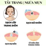  Nước tẩy trang  làm sạch da Oroxylum Purifying Micellar Water Doctor care dịu nhẹ dành cho da dầu mụn da nhạy cảm 50ml 