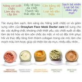  Mặt nạ đất sét kiềm dầu giảm mụn đầu đen, mụn cám Oroxylum Face Mask Doctor care 