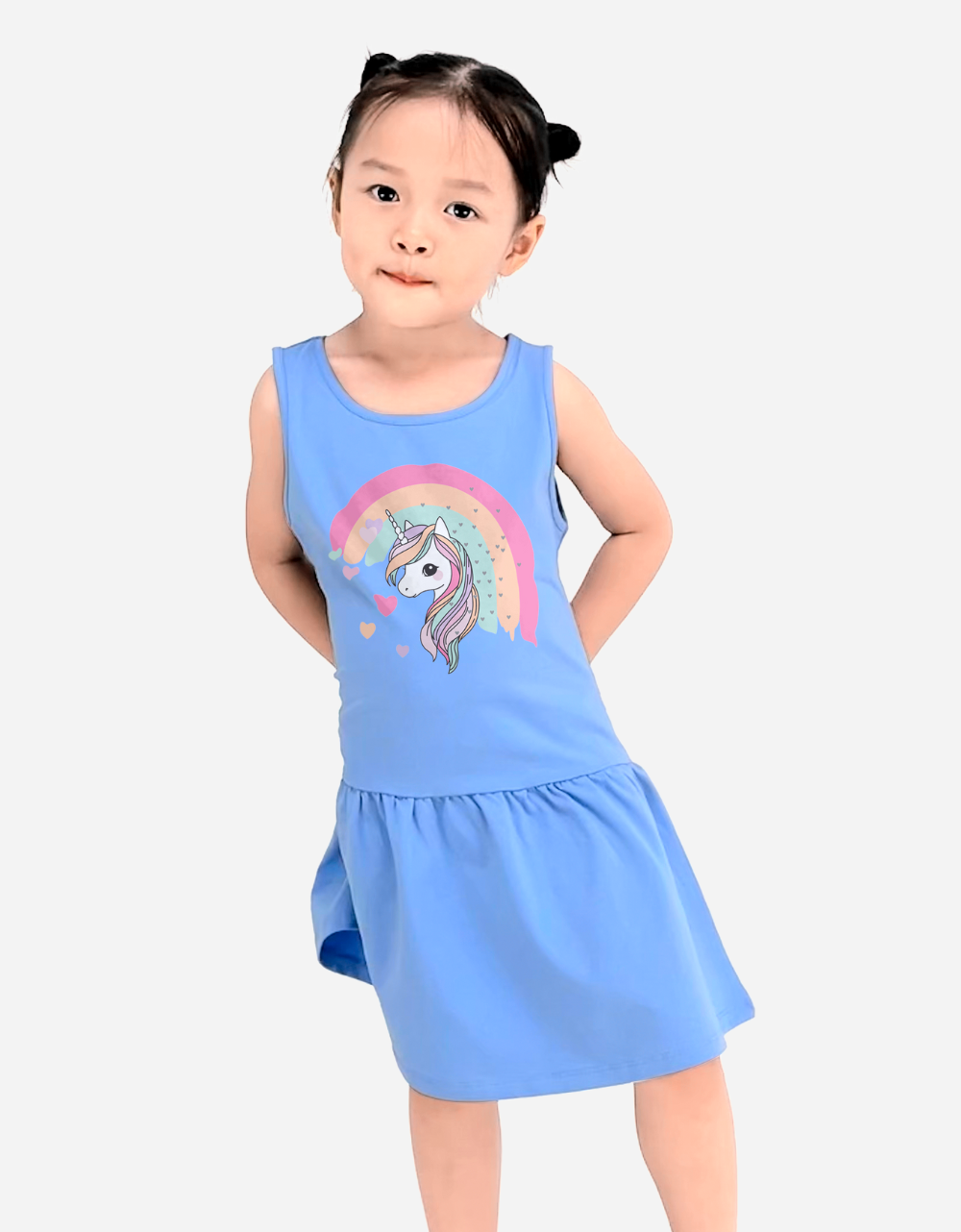  Đầm cotton sát nách Unicorn 