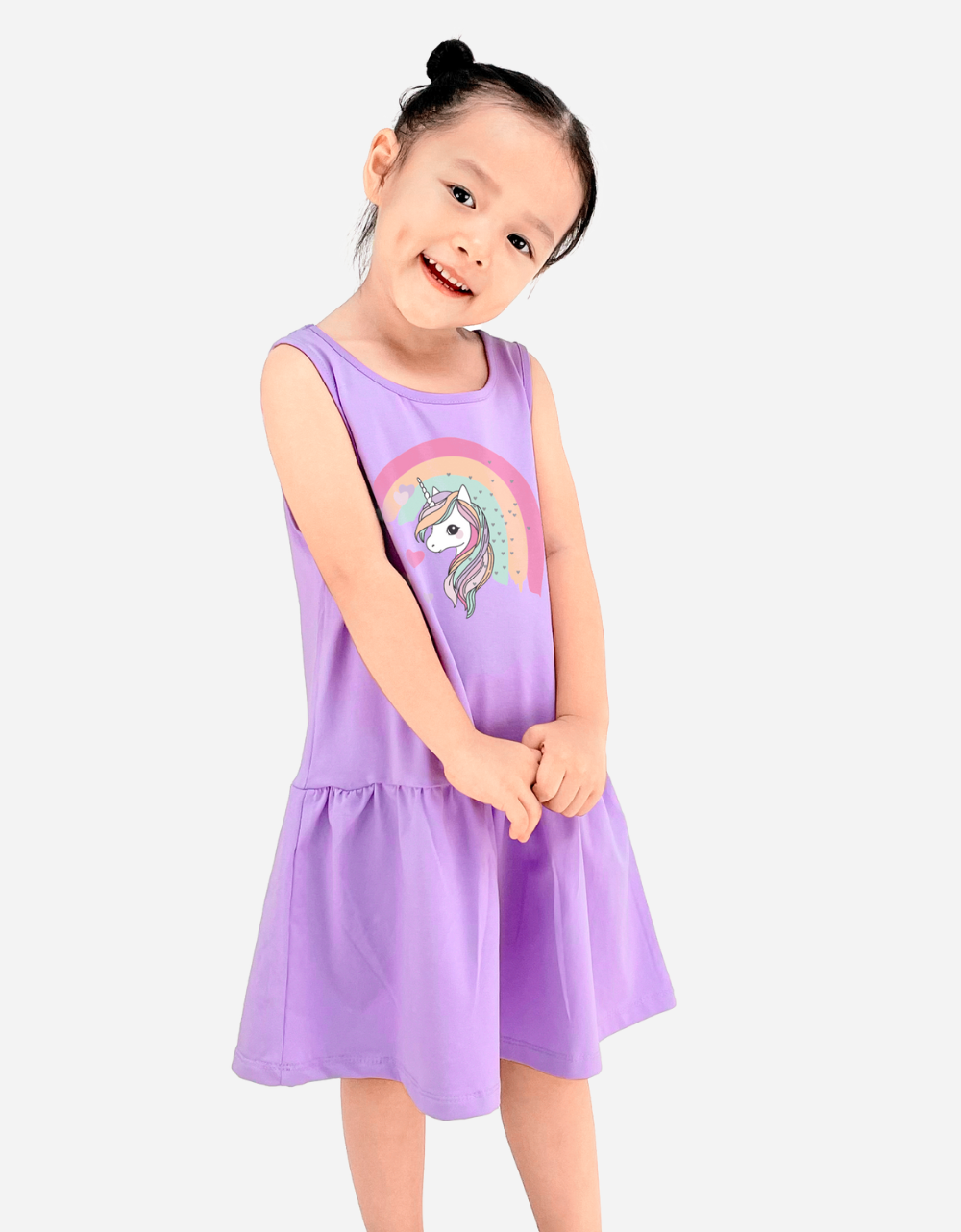  Đầm cotton sát nách Unicorn 