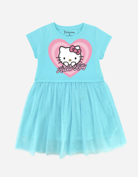  Váy bé gái phối lưới Bomines Sanrio Kuromi, Hello Kitty, Cinnamoroll, My Melody 