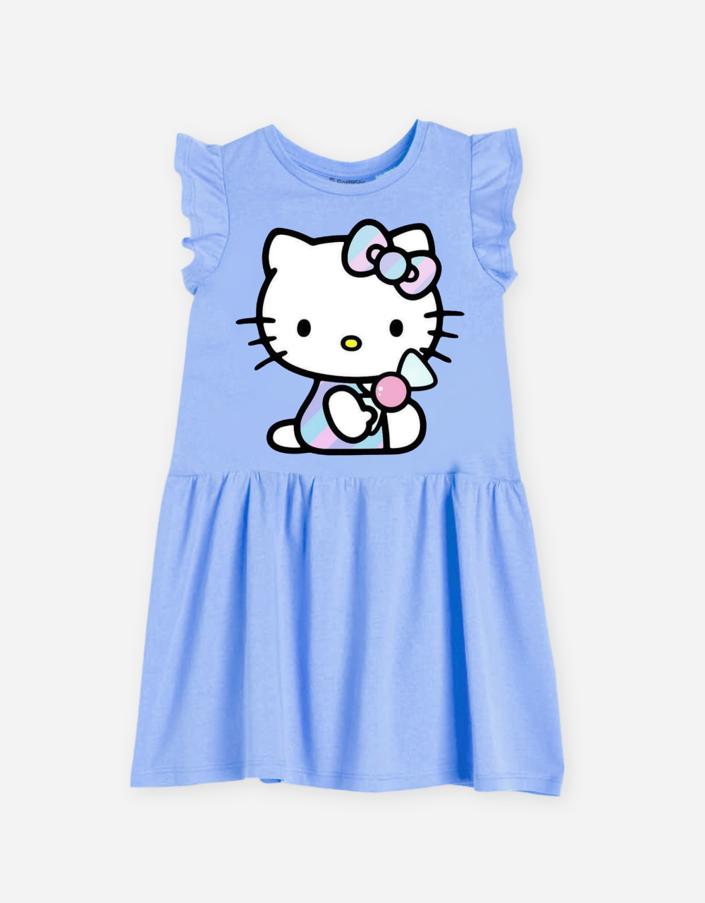  Váy bé gái Hello Kitty tay bèo 