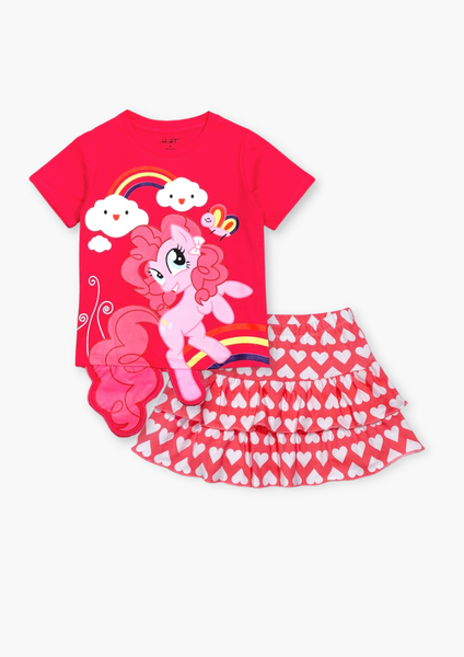  Set Chân Váy bé gái Unicorn Pony 