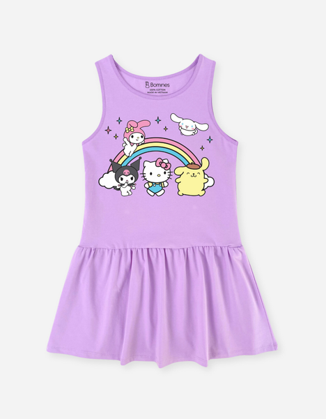  Đầm cotton sát nách Sanrio 