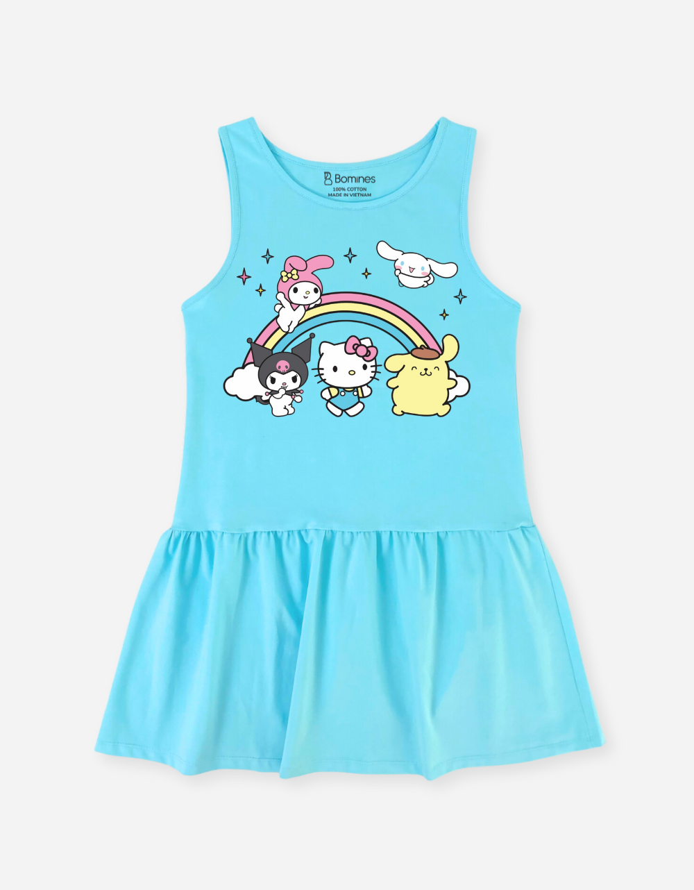  Đầm cotton sát nách Sanrio 