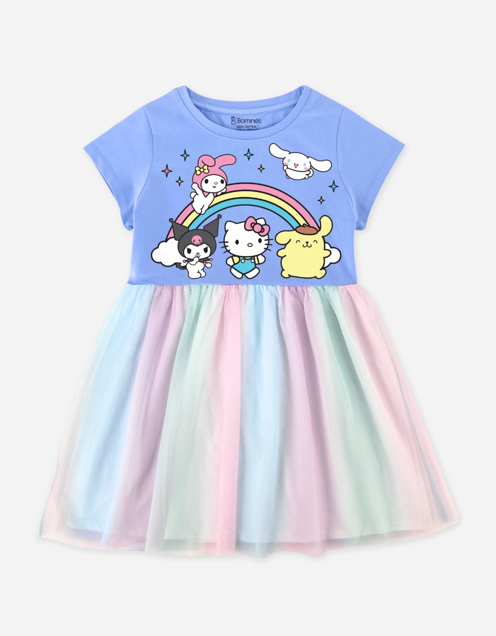  Váy bé gái phối lưới Sanrio 