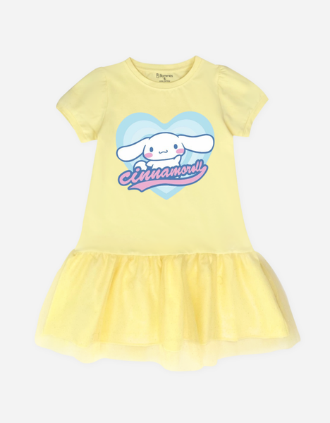  Váy bé gái tay ngắn Cinnamoroll Sanrio 