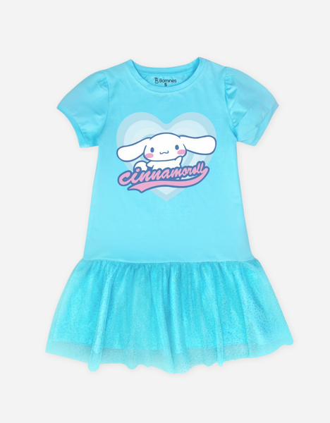  Váy bé gái tay ngắn Cinnamoroll Sanrio 