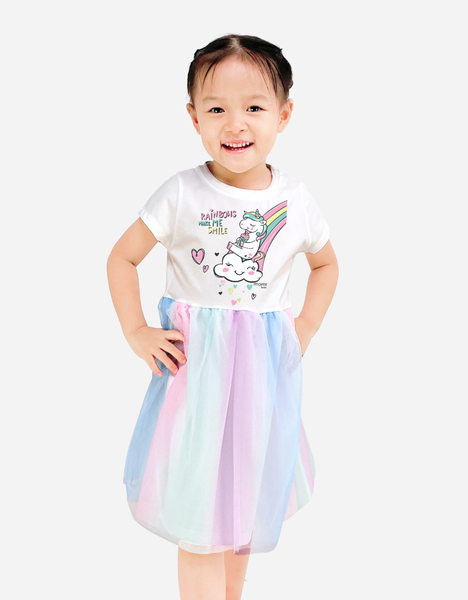  Váy bé gái Kỳ Lân Unicorn 