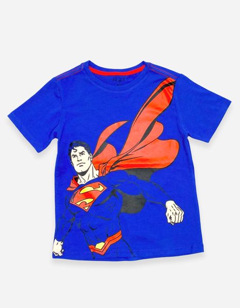  Áo bé trai tay ngắn họa tiết siêu anh hùng 