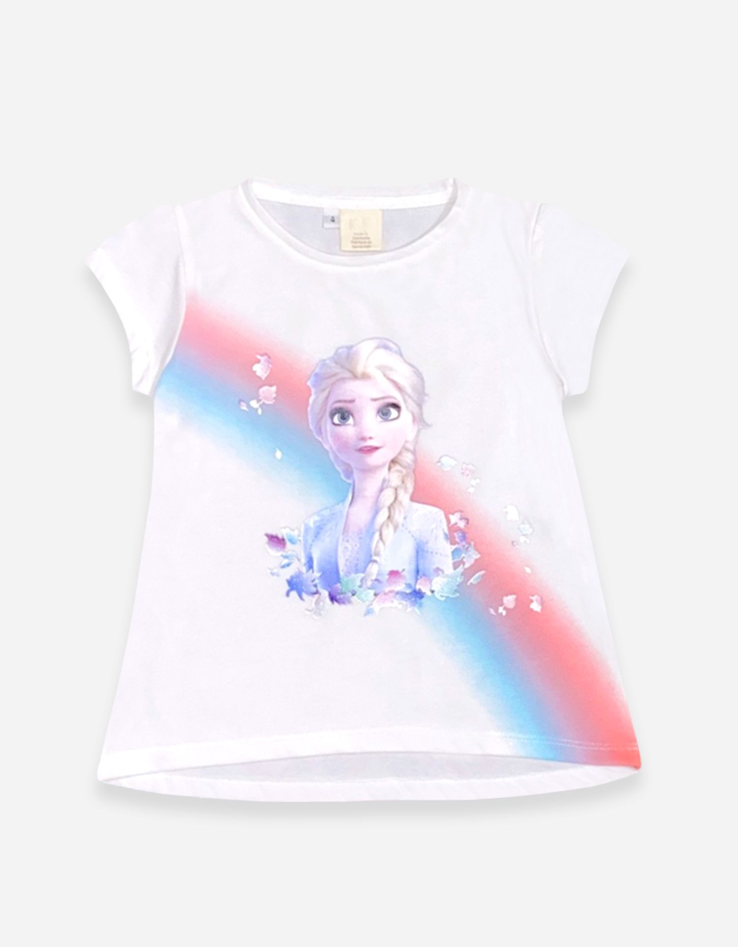  Áo bé gái tay ngắn công chúa Elsa 